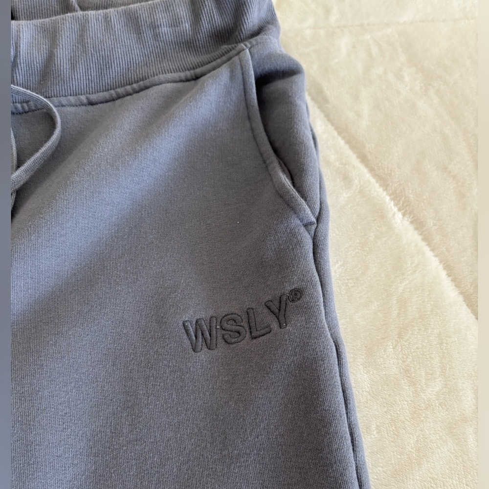 WSLY Blue Sweat Pants size M